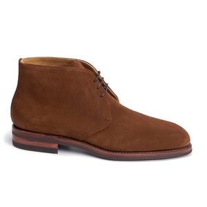 meermin brown suede chukka boot 101468 - SNUFF SUEDE - E